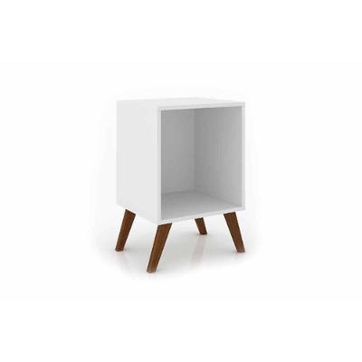 Mesa Cabeceira RT3013 Branco - Movelbento