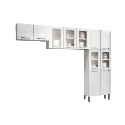 Cozinha Compacta Múltipla 3 Peças (2 Armários + 1 Paneleiro) Cpt96 Branco - Bertolini