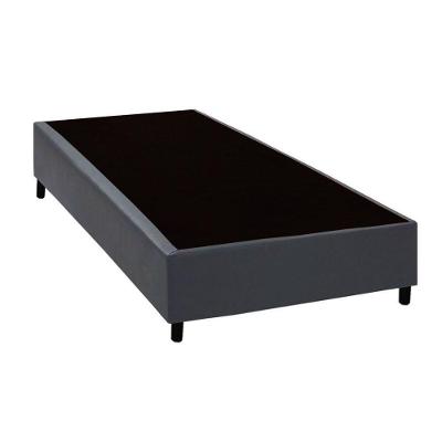 Cama Box Base Solteiro Universal Courano Gray (78X188X20) - Costa Rica
