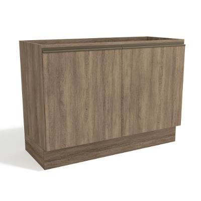 Balcão de Cozinha Modulado  Maxxi G745 2 Portas p/ Pia 120cm S/tampo Nogal - Kappesberg