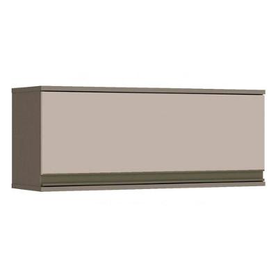 Armário Aéreo p/ Cozinha Connect 80cm c/ 1 Porta Basculante Duna/Cristal - Henn