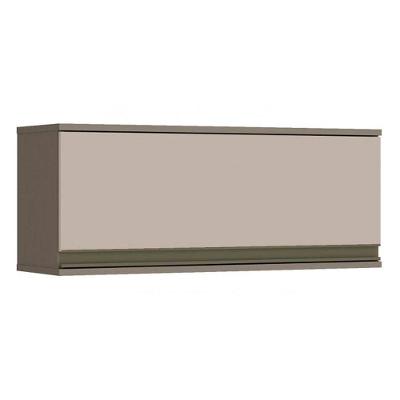 Armário Aéreo p/ Cozinha Connect 80cm 1 Porta Basculante Duna/Cristal - Henn