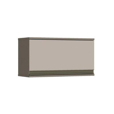 Armário Aéreo p/ Cozinha Connect c/ 1 Porta Basculante 60cm Duna/Cristal - Henn