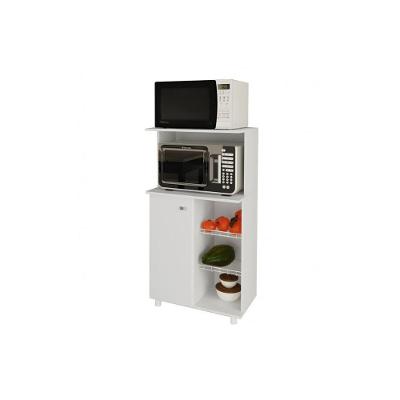 Balcão Fruteira Cozinha   BF-3207 c/ 1 Porta 2 Cestos e 1 Nicho 60cm Branco - Tecno Mobili