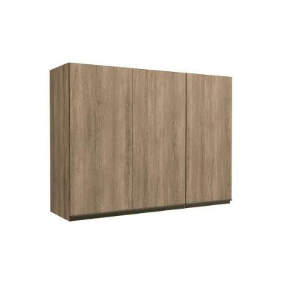 Armário Aéreo p/ Cozinha Maxxi G766 c/ 3 Portas 120cm Nogal - Kappesberg