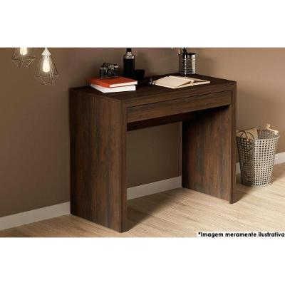 Mesa Escrivaninha Juvenil ME4107 c/ 1 Gaveta Rústico - Tecno Mobili