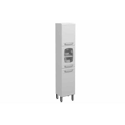 Paneleiro de Cozinha Modulado  Evidence 7032 3 Portas (1 Vidro) Branco - Bertolini