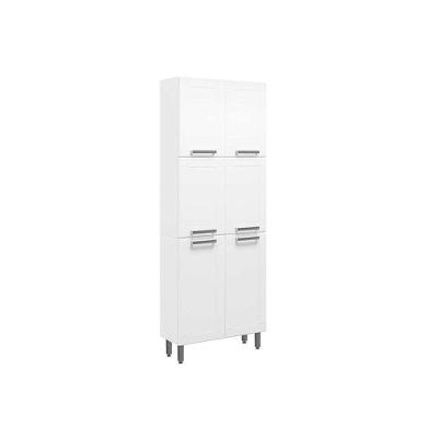 Paneleiro de Cozinha  Múltipla 6036 6 Portas 70cm Branco - Bertolini