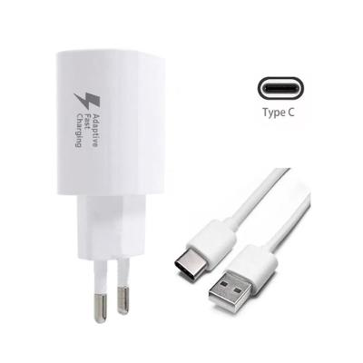 Carregador Samsung Rápido Galaxy A50 com Cabo Type-c Branco