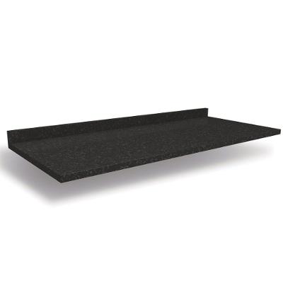 Tampo P/ Balcão Cozinha S515 120cm Preto Brilho - Kappesberg