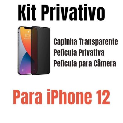 Capa + Película Privativa + Película Câmera Para 12