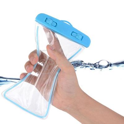Capa Bolsa A Prova Dágua Impermeável Universal Para Azul