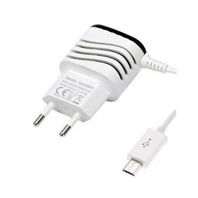 Carregador De Parede Com Cabo Micro Usb V8 Branco - Inova