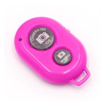 Controle Remoto Disparador De Fotos Bluetooth Selfie - Rosa