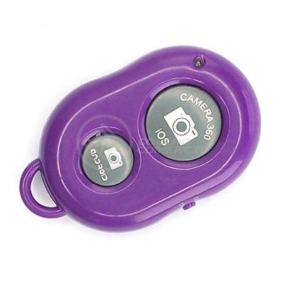 Controle Remoto Disparador Fotos Bluetooth Selfie - Roxo Nº2