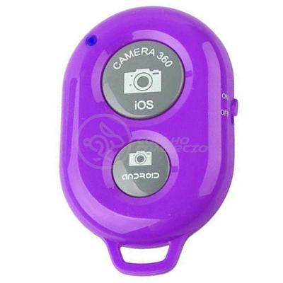 Controle Remoto Disparador De Fotos Bluetooth Selfie - Roxo