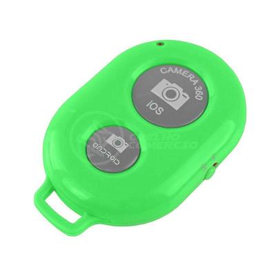 Controle Remoto Disparador De Fotos Bluetooth Selfie - Verde