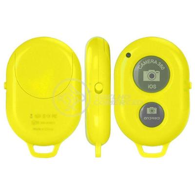 Controle Remoto Disparador Foto Bluetooth Selfie Amarelo Nº7