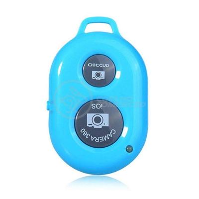 Controle Remoto Disparador De Fotos Bluetooth Selfie - Azul