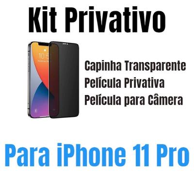 Película + Capa + Película Câmera Modelo:iphone 11 Pro