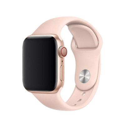 Pulseira Rosa Areia Para Apple Watch, Iwo, W26 - Ml 42Mm