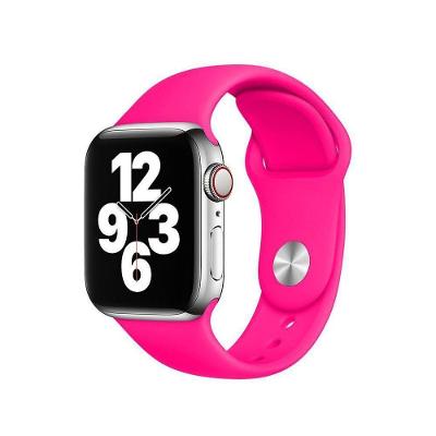 Pulseira Rosa Pink Para Apple Watch, Iwo, W26 - Sm 42Mm