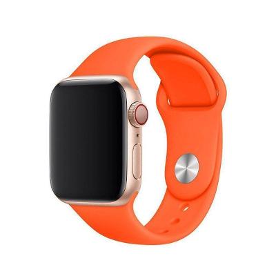 Pulseira Laranja Para Apple Watch, Iwo, W26 - Sm 42Mm