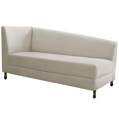 Diva Recamier Heitor 160Cm Lado Direito Linho - Doce Sonho Móveis Bege