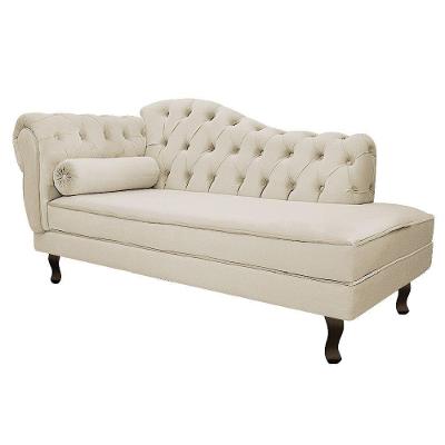 Diva Recamier Diana 140cm Lado Direito Corano - Doce Sonho Móveis Bege