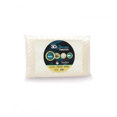 Travesseiro Viscoelástico 3D Gomos DaNasa DT3200 p/Fronha 50x70 (45x65) - Duoflex
