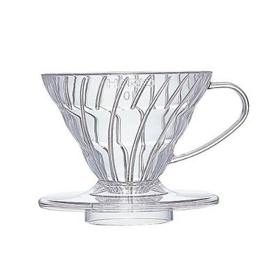 Suporte Coador Hario AcrÍlico Transparente 02 1-4 Xícaras