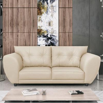 Sofá 2 Lugares Tulipa Suede - Amarena Móveis Bege