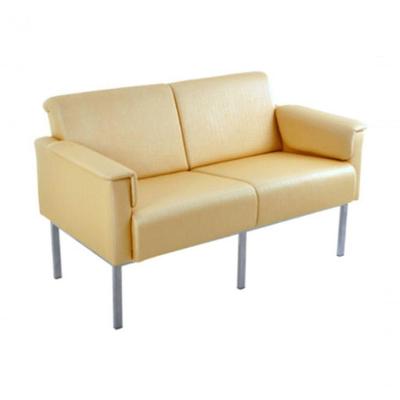 Sofá Recepção De Escritório Linha Recepção Contatic Amarelo