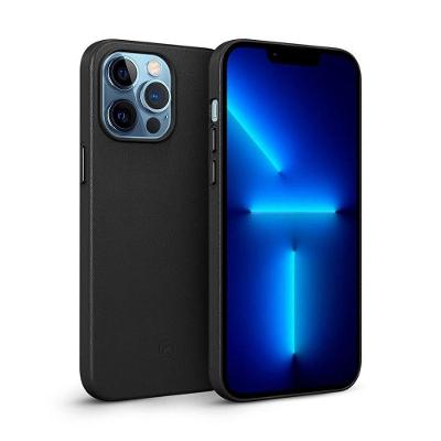 Capa Para Iphone 13 Pro - Couro Dual Preta - Gshield