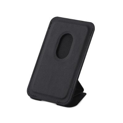 Carteira Magsafe Com Kickstand - Porta Cartão Magnético - Preta - Gshield