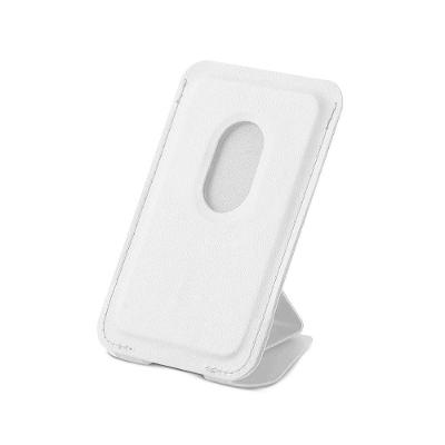 Carteira Magsafe Com Kickstand - Porta Cartão Magnético - Branca - Gshield