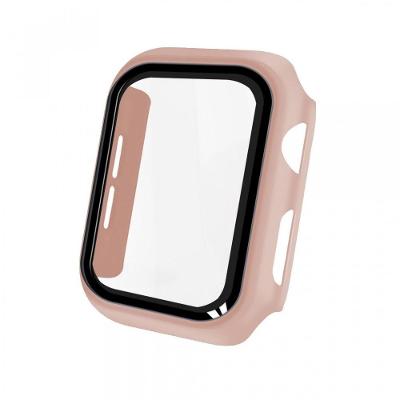 Case Para Apple Watch 45Mm (Series 7) - Armor + Película Integrada Na Case - Rosa - Gshield