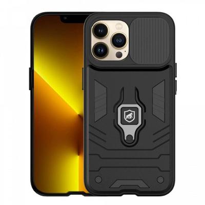 Capa Case Capinha Defender Black Para Iphone 13 Pro - Gshield