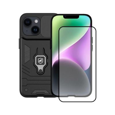 Capa Defender E Pelicula Coverage Paraiphone14Promax-Gshield