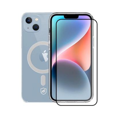 Capa Magsafe E Pelicula Coverage Para Iphone 14 Pro -Gshield