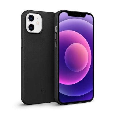 Capa Para Iphone 12 - Couro Dual Preta - Gshield