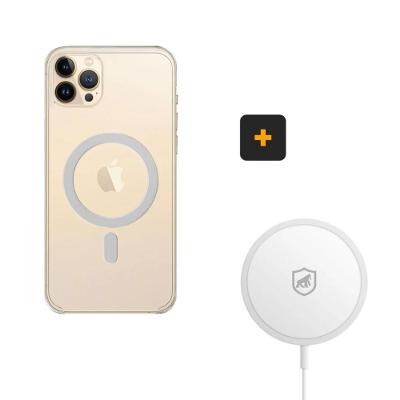 Kit Magsafe - Carregador E Capa Case Capinha Para Iphone 13 Pro - Gshield