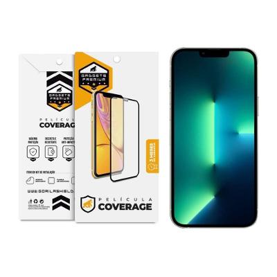 Película Coverage 5D Pro Preta Para Iphone 13 Pro Max - Gsheild