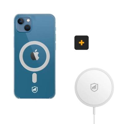 Kit Magsafe - Carregador E Capa Case Capinha Para Iphone 13 - Gshield