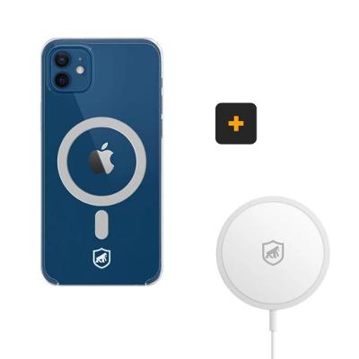 Kit Magsafe - Carregador E Capa Case Capinha Para Iphone 12 - Gshield