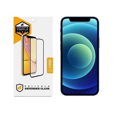 Película Defender Glass Para Iphone 12 Mini - Preta - Gshield
