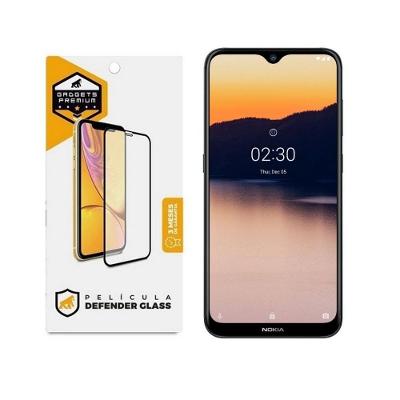 Película Defender Glass Para Nokia 2.3 - Preta - Gshield