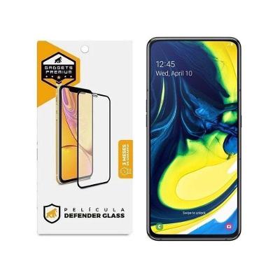 Película Defender Glass Para Samsung Galaxy A80 - Preta - Gshield