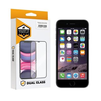Película Dual Glass Para Iphone 6S - Preto - Gshield