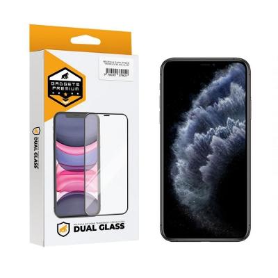 Película Dual Glass Para Iphone 11 Pro Max - Preto - Gshield